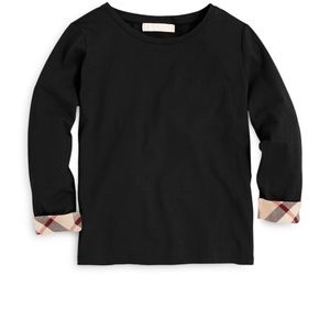 Girls Burberry top